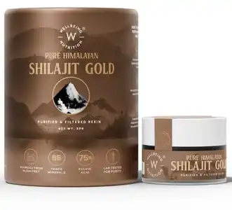 Wellbeing Nutrition Pure Himalayan Shilajit Gold Resin 10gm